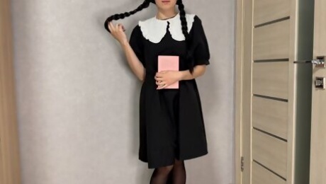 Wednesday Addams first sex with her friend