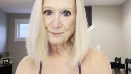 65 YEAR OLD DANIELLE DUBONNET CATCHES STEPSON JERKING OFF