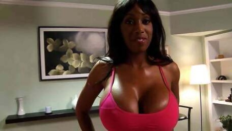 Big Shaking Butt and Boobs Black Ebony Mom Codi get Rough Fucked by BBC