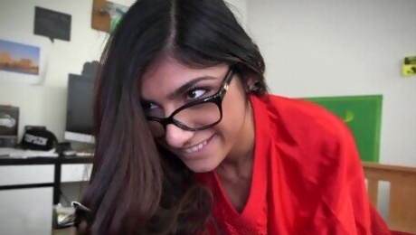 Mia Khalifa Obsessed With Football QB Charlie Macs BBC