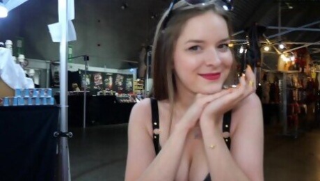 I MEET subscribers during THE SEX FAIR (Erotix 2023)! AS's - Ep11 - VLOG