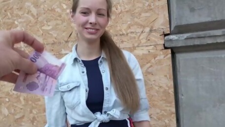 GERMAN SCOUT - CUTE TEENAGER KINUSKI TALK TO REAL LEG SHAKING ORGASM CASTING - Kinuski kakku